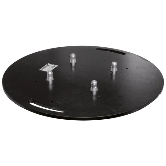ALUTRUSS Steel Base Plate round type AM bk