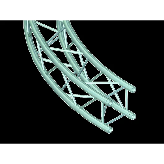 ALUTRUSS QUADLOCK 6082 Element f.Kreis 5m in.45°