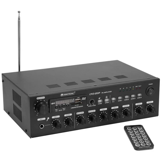 OMNITRONIC CPZ-120P PA Mixing Amplifier