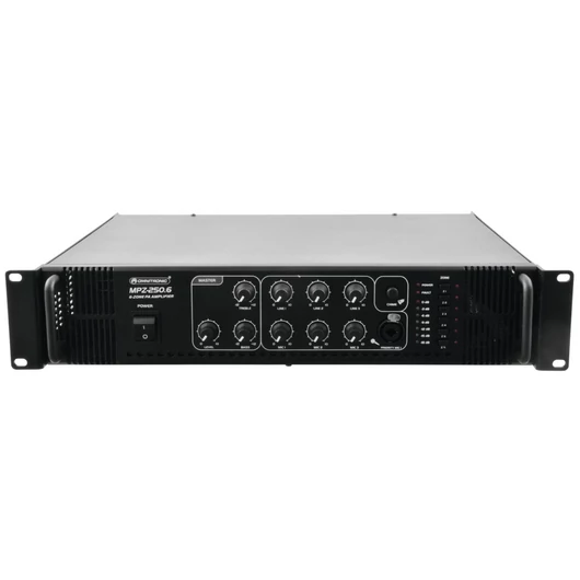 OMNITRONIC MPZ-250.6 PA Mixing Amplifier