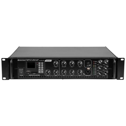 OMNITRONIC MPVZ-250.6P PA Mixing Amp
