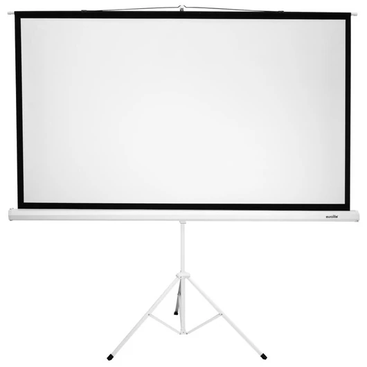 EUROLITE Projection Screen 16:9 2x1.12m with stand