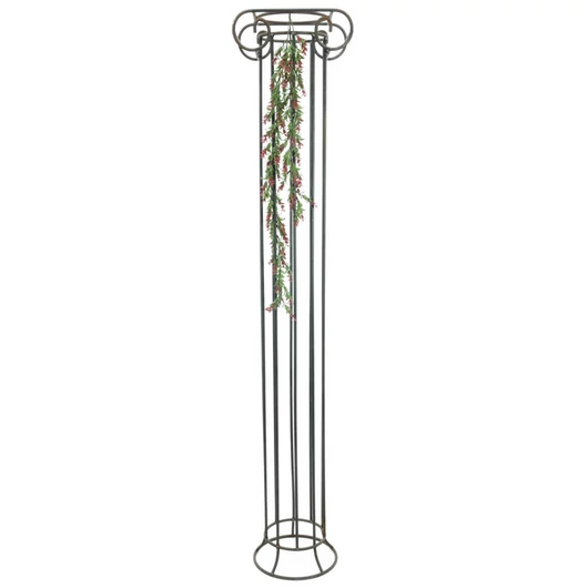 EUROPALMS Grass tendril, artificial, green-red, 105cm