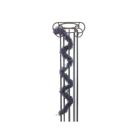 EUROPALMS Grass Garland, artificial, pink, 180cm