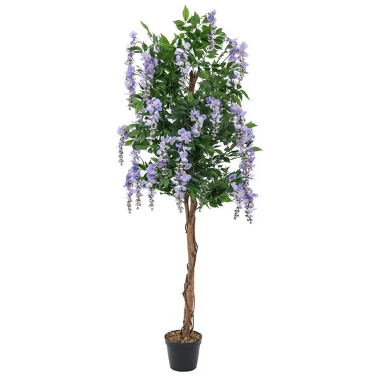EUROPALMS Wisteria, artificial plant, purple, 150cm