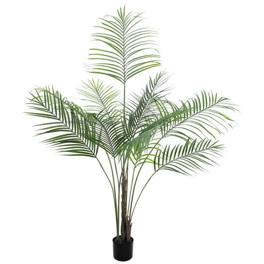 EUROPALMS Areca palm with big leaves, artificial plant, 185cm