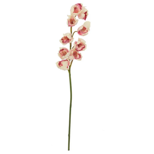 EUROPALMS Cymbidium branch, artificial, creme-pink, 90cm