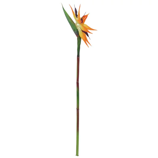 EUROPALMS Bird-of-paradise spray, artificial plant, orange, 95cm