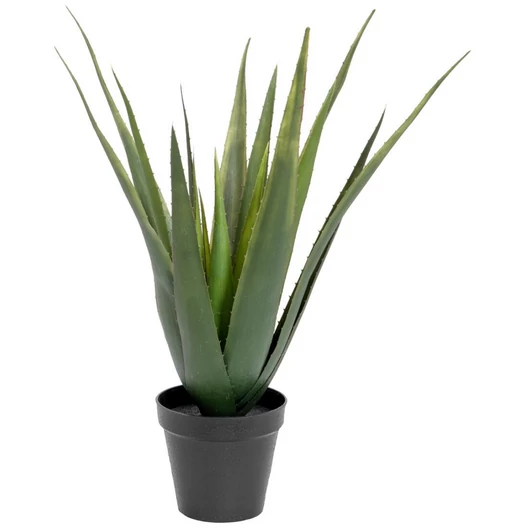 EUROPALMS Aloe vera plant, artificial plant, 60cm