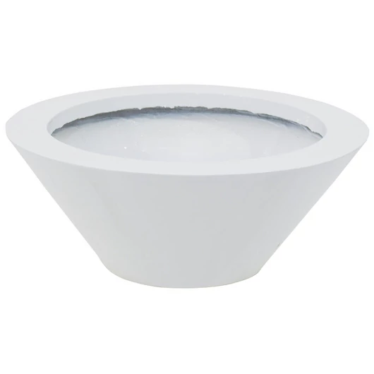 EUROPALMS LEICHTSIN BOWL-15, shiny-white