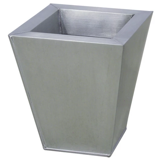 EUROPALMS Flowerpot, zinc, 25cm square