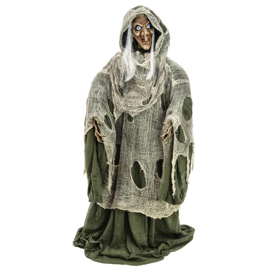 EUROPALMS Halloween Witch, green, 145x70x66cm