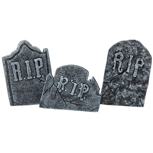 EUROPALMS Halloween Tombstone Set
