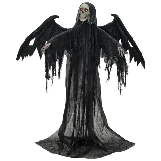 EUROPALMS Halloween Black Angel, 175x100x66cm