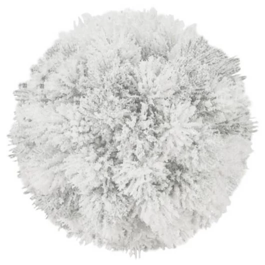 EUROPALMS Pine ball, flocked, 15cm