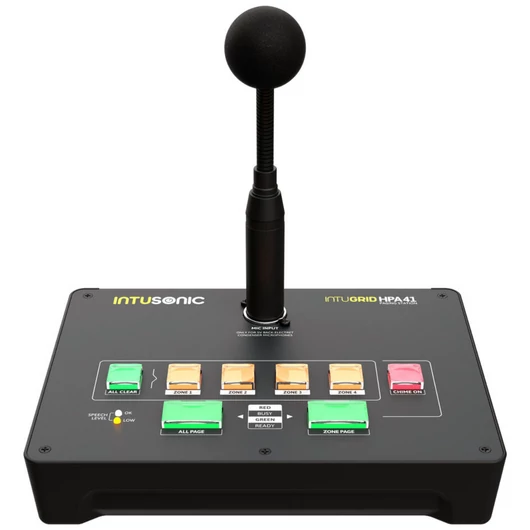 INTUSONIC HPA41 4-zone Paging Station