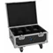 ROADINGER Flightcase 4x AKKU MBT-3 with wheels and charging function