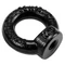 SAFETEX Ring Nut M10 black galvanized DIN 582