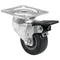 ROADINGER Swivel Castor 50mm grey with brake