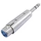 OMNITRONIC Adapter XLR(F)/Jack(M) stereo