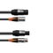 EUROLITE Combi Cable DT-2 DMX IP T-Con/3-pin XLR 3m