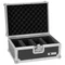 ROADINGER Flightcase EC-4AC 4x AKKU Flat Light Series