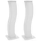 EUROLITE 2x Stage Stand 150cm curved incl. Cover and Bag, white