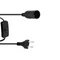 EUROLITE E-27 Socket Power Cable, Plug, Switch