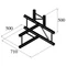 ALUTRUSS BILOCK BQ2-SPAT42V 4-Way T-Piece bk