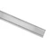 ALUTRUSS BE-1PR Skirting profile for curtain/skirt 1m