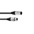 Kép 1/4 - PSSO DMX cable XLR 5pin 1m bk Neutrik