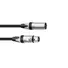 Kép 1/2 - PSSO XLR cable COL 3pin 15m bk Neutrik