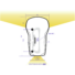 Kép 2/2 - EUROLITE LED Neon Flex 230V Slim yellow 100cm