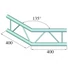 Kép 2/2 - ALUTRUSS DECOLOCK DQ2-PAC23V 2-way Corner 135°