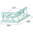 Kép 2/2 - ALUTRUSS DECOLOCK DQ3-PAC23 2-Way Corner 135°