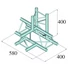 Kép 2/2 - ALUTRUSS DECOLOCK DQ3-PAT42 4-Way T-Piece \/