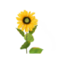 Kép 1/5 - EUROPALMS Sunflower, artificial plant, 70cm