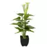 Kép 1/5 - EUROPALMS Mini Calla, artificial plant, white, 43cm