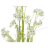 Kép 2/5 - EUROPALMS Jasmin grass, artificial plant, white, 130 cm