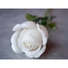 Kép 5/5 - EUROPALMS Crystal rose, white, artificial flower, 81cm 12x