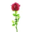 Kép 2/5 - EUROPALMS Crystal rose, burgundy, artificial flower, 81cm 12x