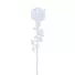 Kép 1/5 - EUROPALMS Crystal rose, clear, artificial flower, 81cm 12x