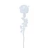 Kép 1/5 - EUROPALMS Crystal rose, clear, artificial flower, 81cm 12x