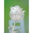 Kép 5/5 - EUROPALMS Crystal rose, clear, artificial flower, 81cm 12x