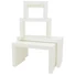 Kép 1/3 - EUROPALMS LEICHTSIN DECO TABLES, white