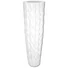 Kép 1/5 - EUROPALMS Design pot LAMELLA-140, white