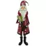 Kép 1/5 - EUROPALMS Santa Claus, Metal, 195cm, red