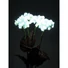 Kép 4/5 - EUROPALMS Hydrangea, white, with flowers, 100 LEDs