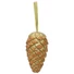 Kép 1/4 - EUROPALMS Pinecone hanger, glitter, gold, 18cm