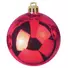 Kép 1/4 - EUROPALMS Deco Ball 10cm, red 4x